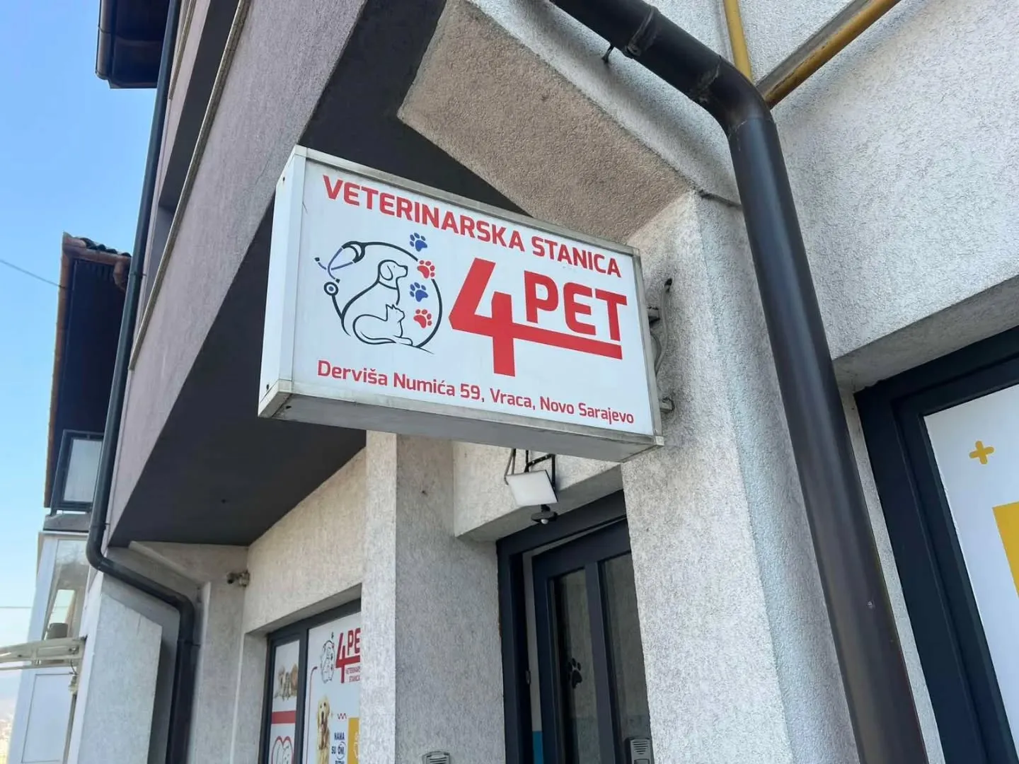 Veterinarska stanica 4PET d.o.o. Sarajevo - Prijemna Ambulanta (Derviša Numića 59)